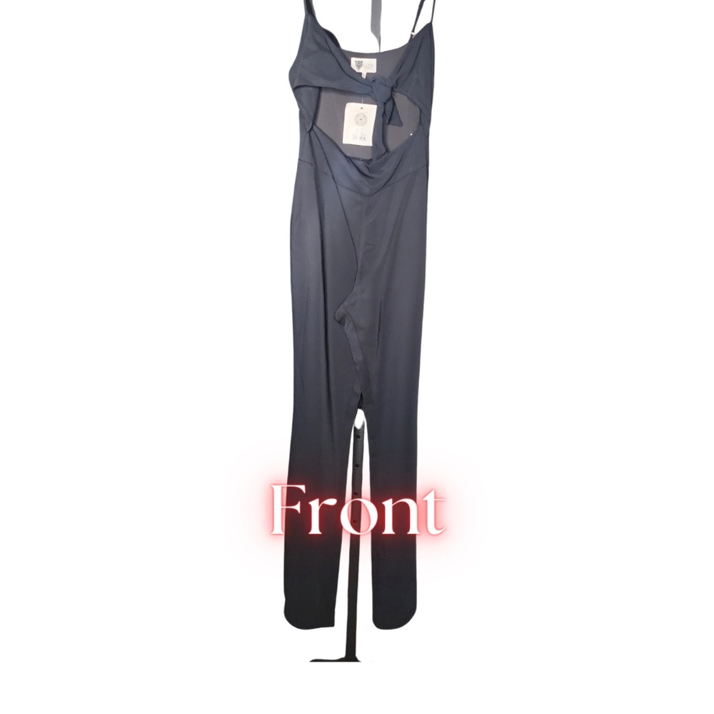 🟢SALE! LITA BY CIARA! TIE FRONT JUMPSUIT & NWT - Picture 11 of 12